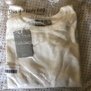 NVR OPENED! EVERLANE LIGHTWEIGHT FRENCH TERRY CREW